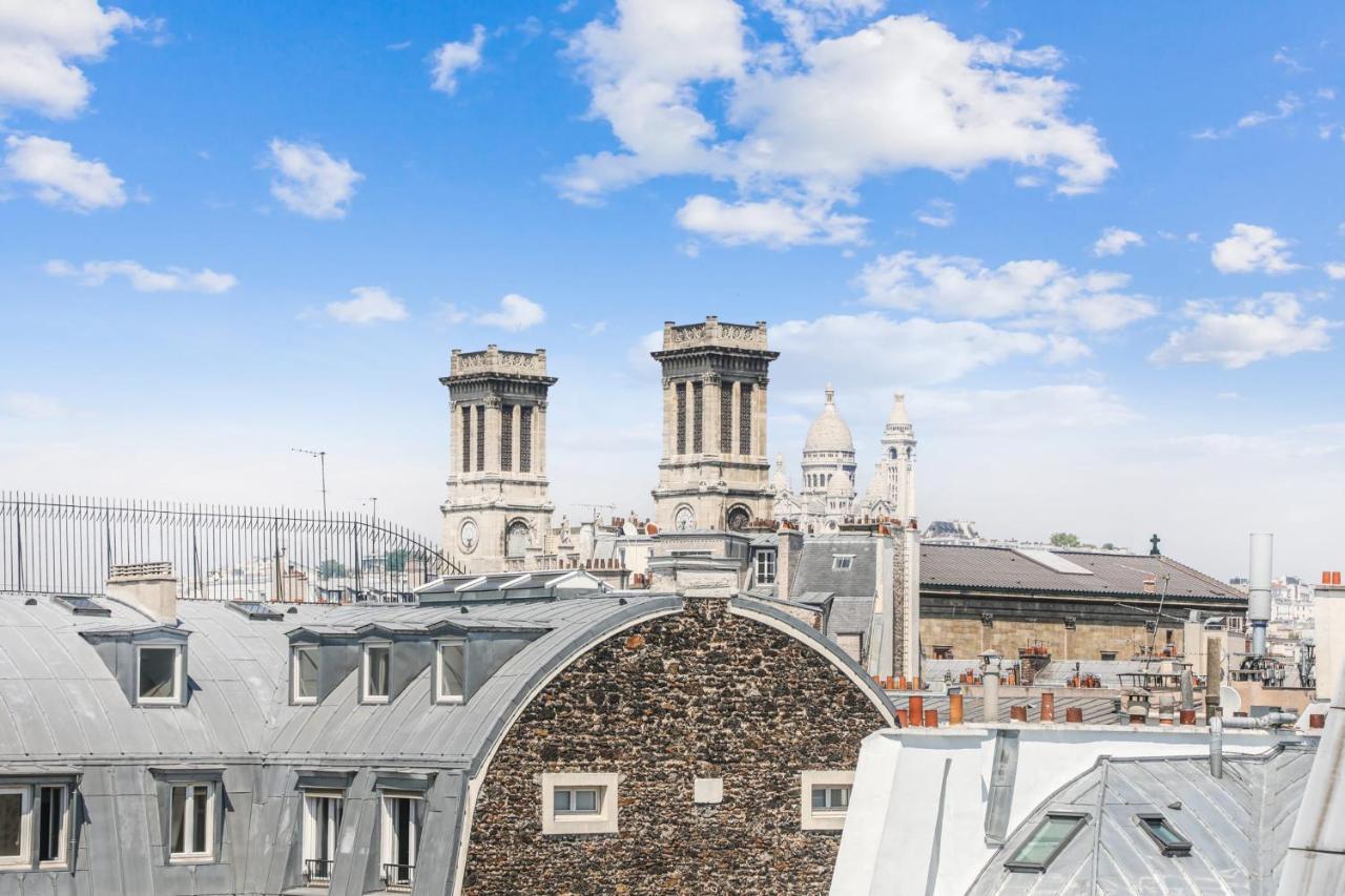 Artists' Studio On The Roofs Of Montmartre - Welkeys Paris Exterior foto